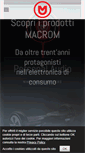 Mobile Screenshot of macrom.it